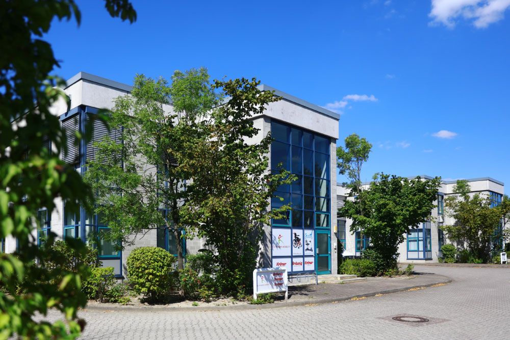 Frontansicht der Rollstuhlmanufaktur Bräunig in Leipzig